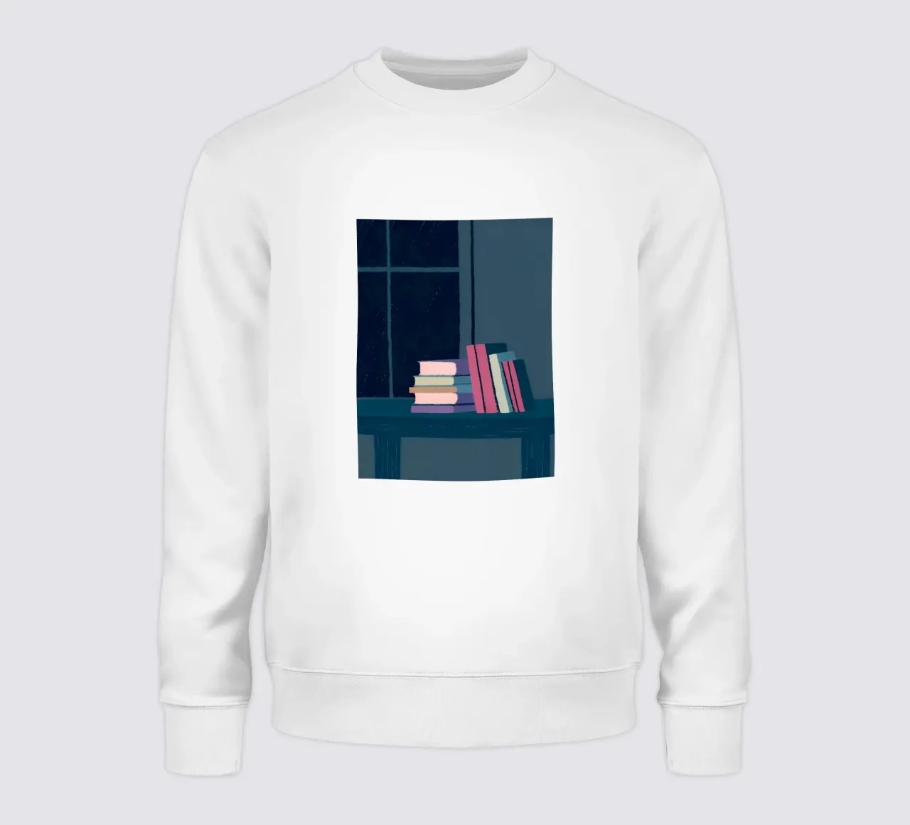 Book Place sweatshirt by PERSONAL TOUCH