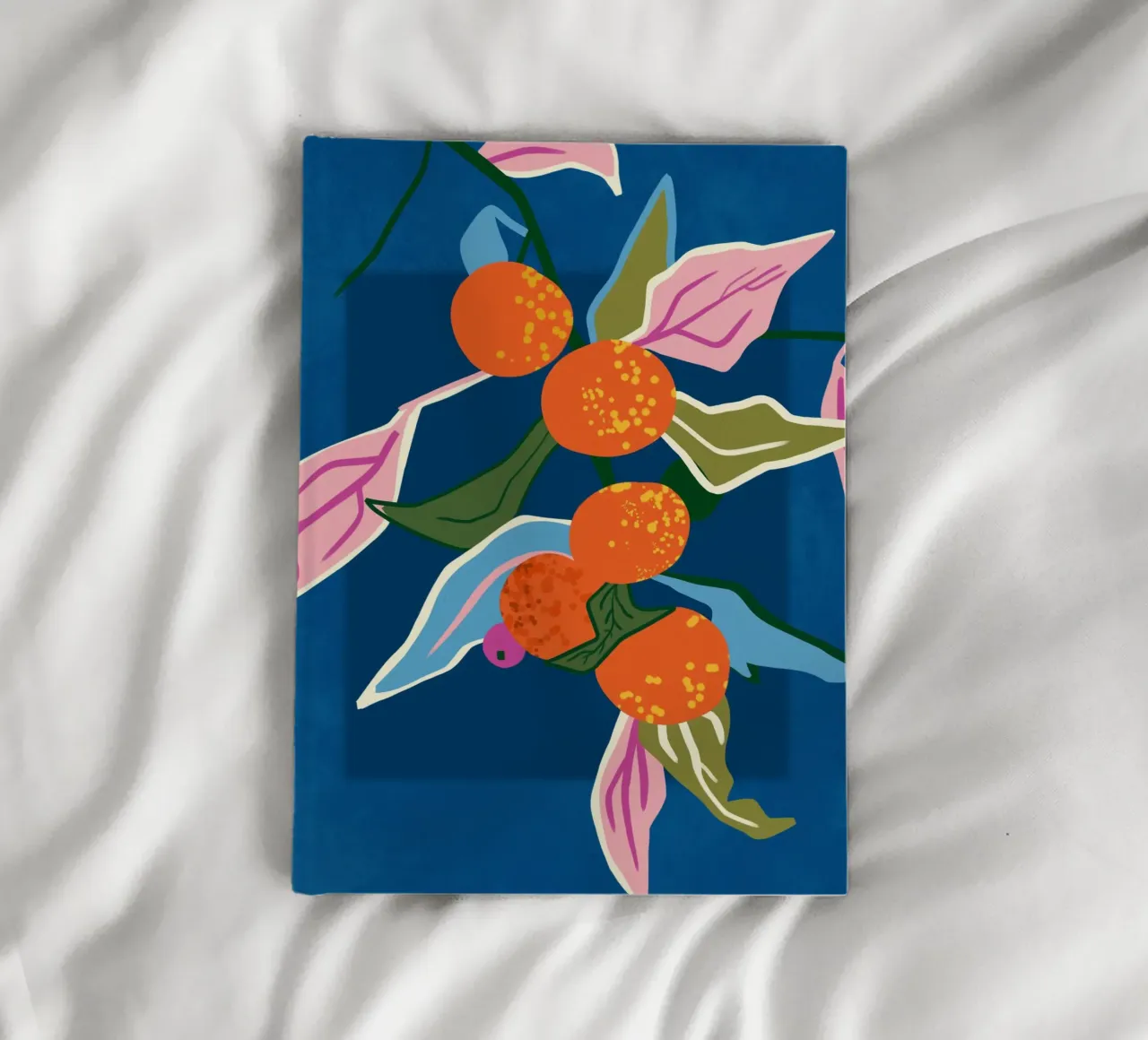 Lush Orange Botanicals notebook by Kintsugi99
