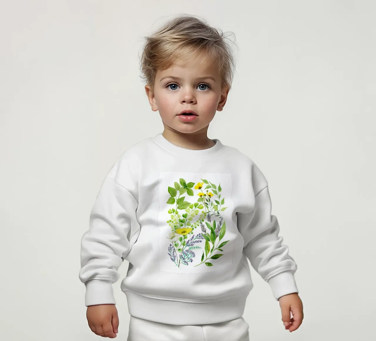 Springtime baby sweatshirt van Nadjaa
