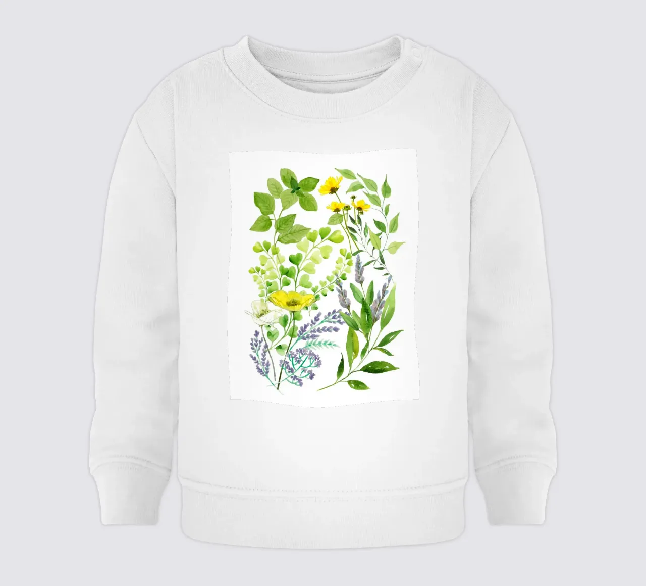 Springtime baby sweatshirt van Nadjaa