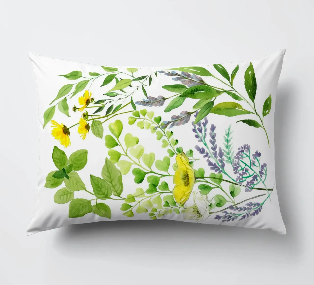 Springtime decorative cushion by Nadjaa