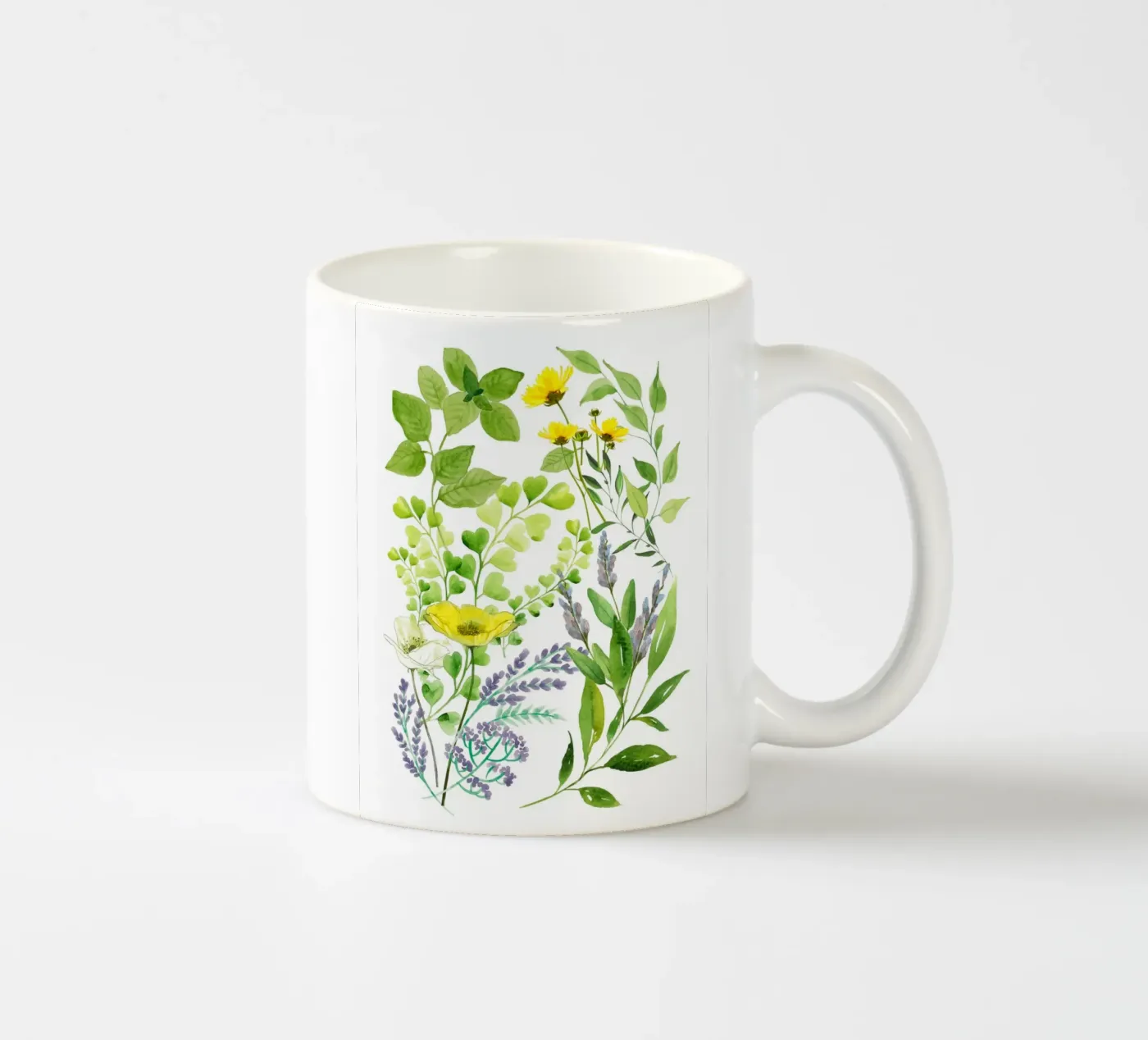 Springtime ceramic mug by Nadjaa