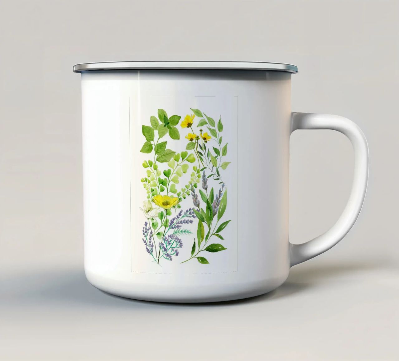 Springtime tazza in smalto da Nadjaa