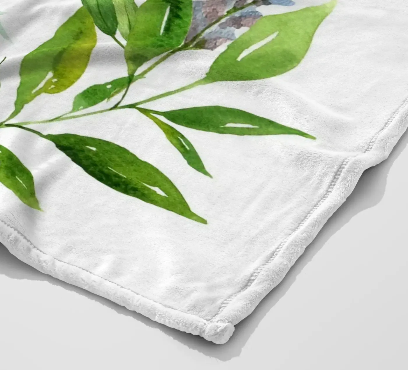 Springtime fleece blanket by Nadjaa