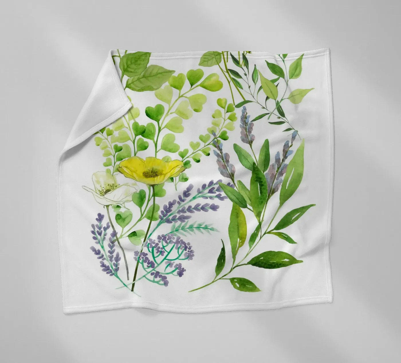 Springtime fleece blanket by Nadjaa