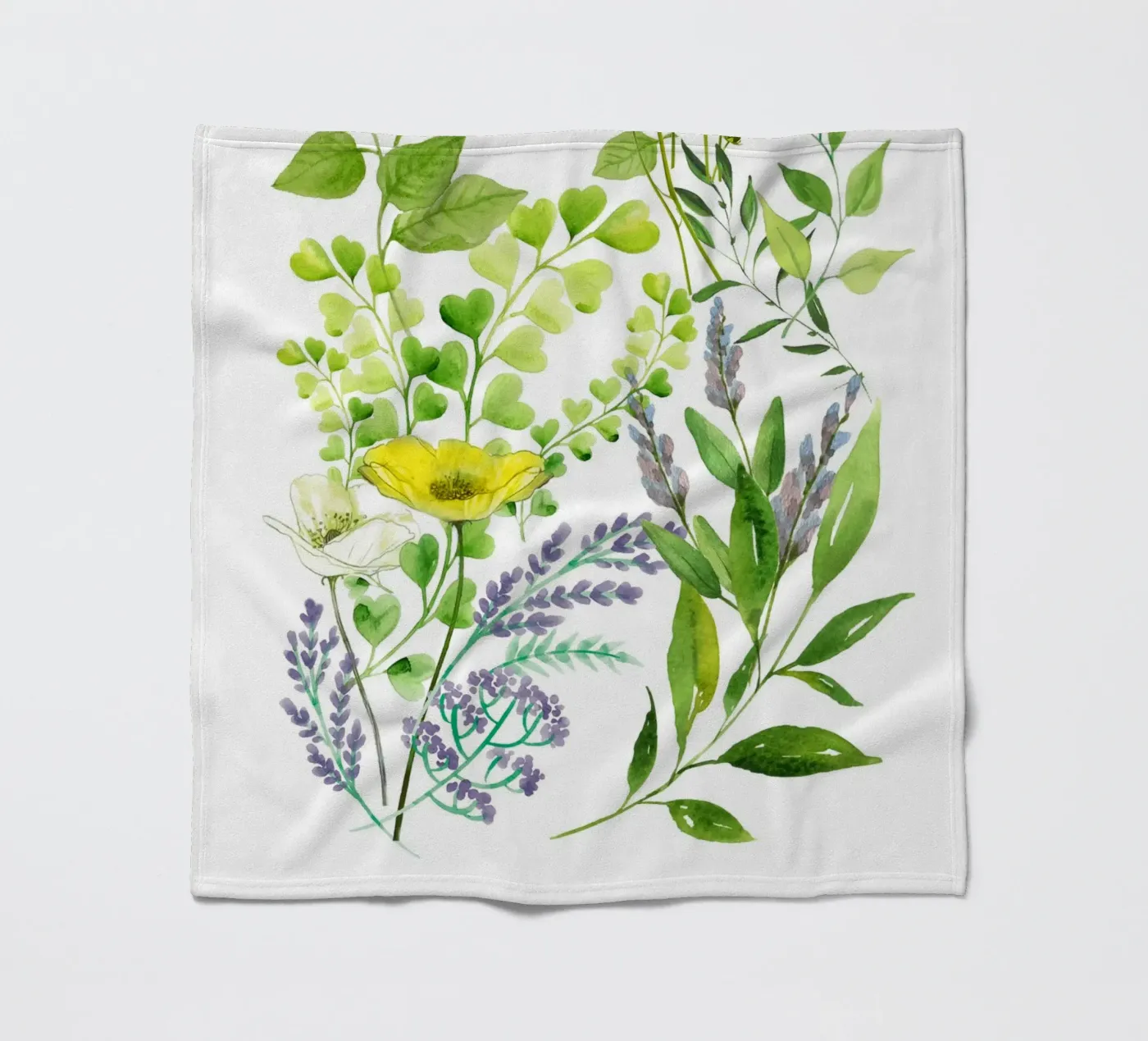 Springtime fleece blanket by Nadjaa