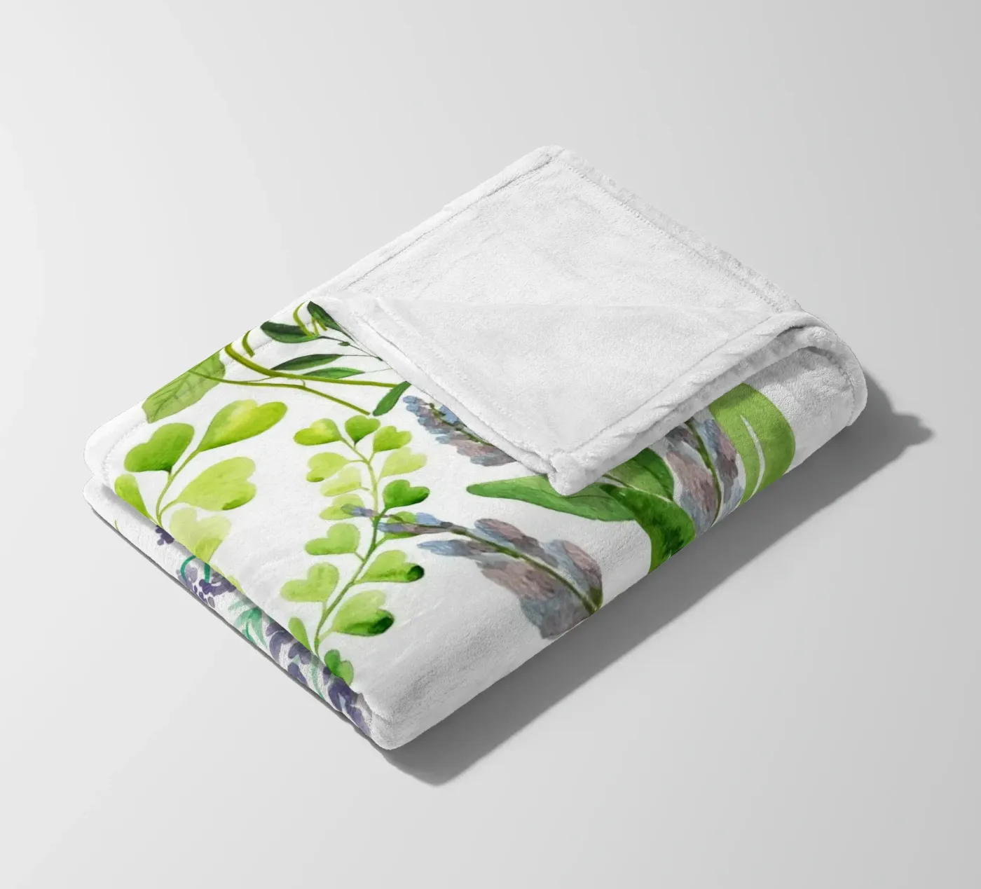 Springtime fleece blanket by Nadjaa