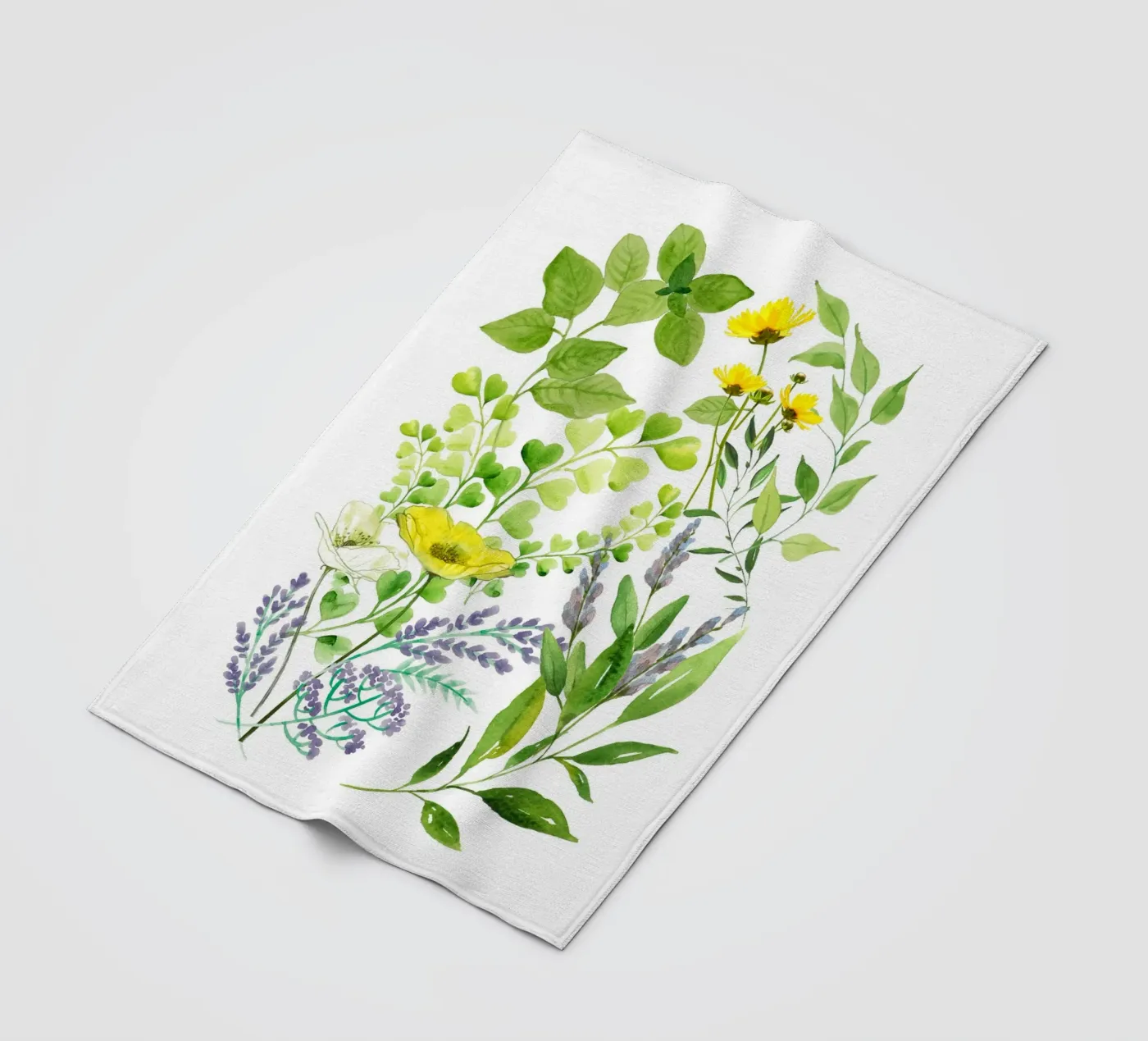 Springtime fleece blanket by Nadjaa