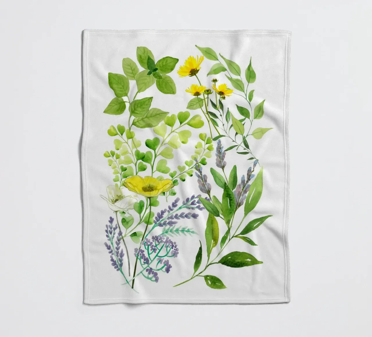 Springtime fleecedeken van Nadjaa