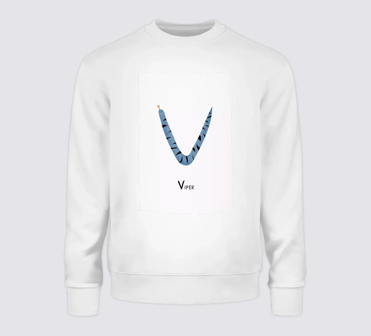 V for Viper felpa da Little Flourishes