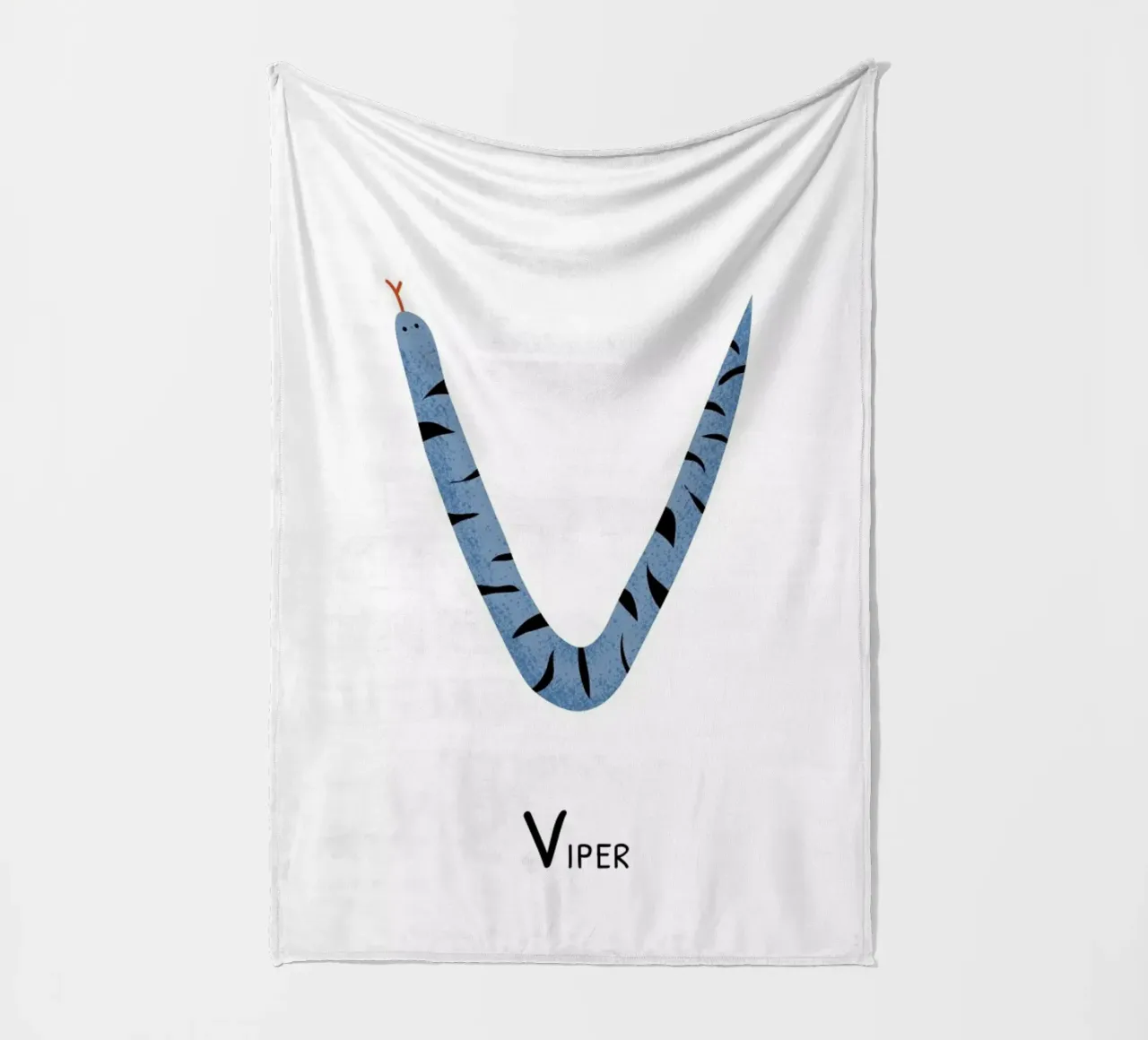V for Viper coperta in pile da Little Flourishes