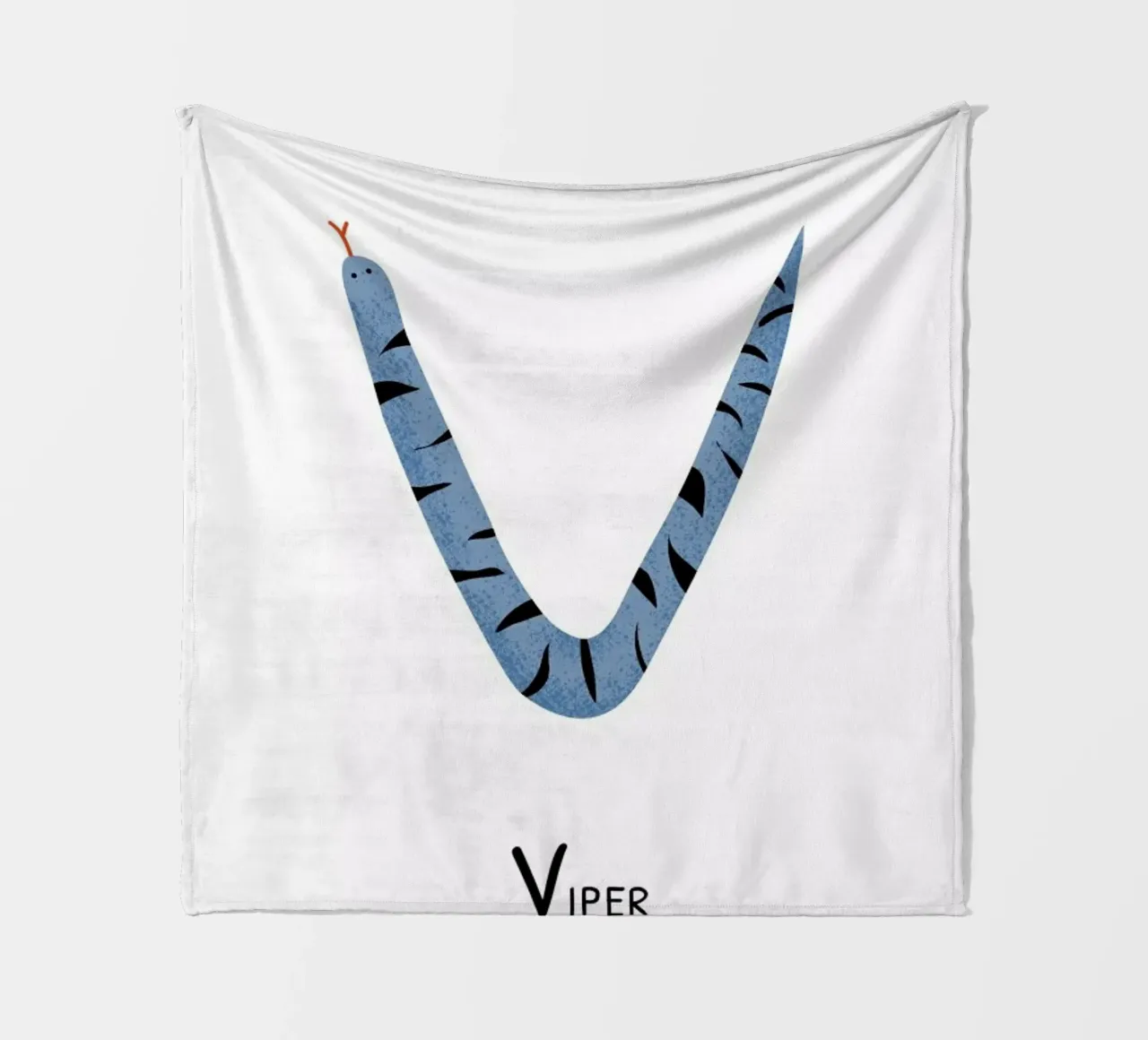 V for Viper coperta in pile da Little Flourishes