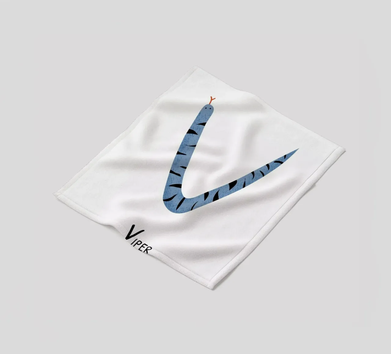 V for Viper coperta in pile da Little Flourishes