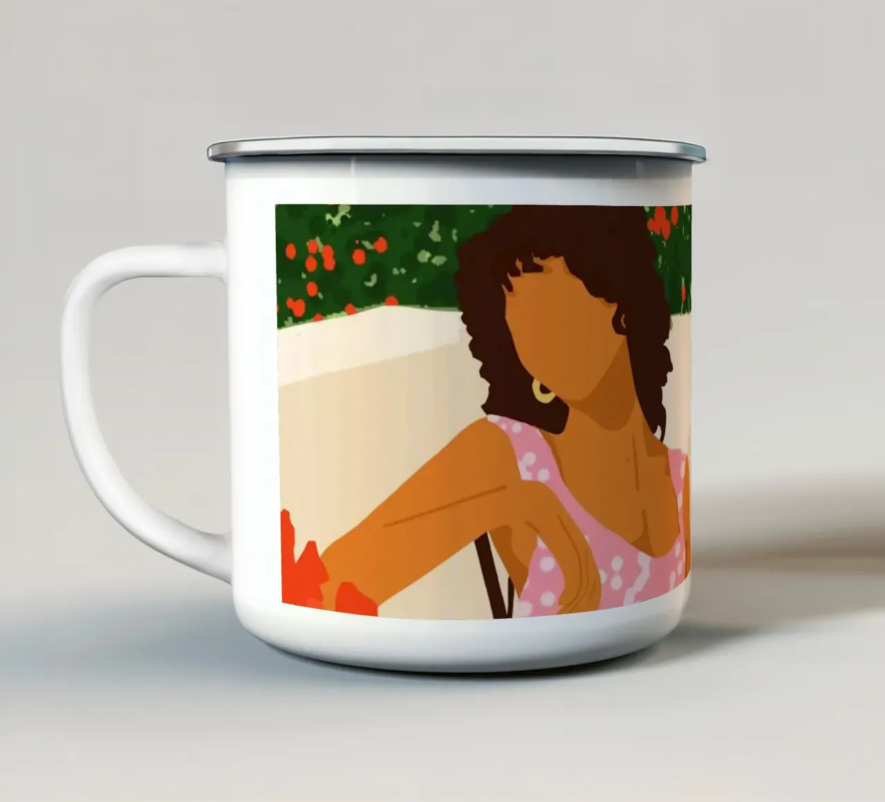 Sogno d'estate tazza in smalto da Kintsugi99