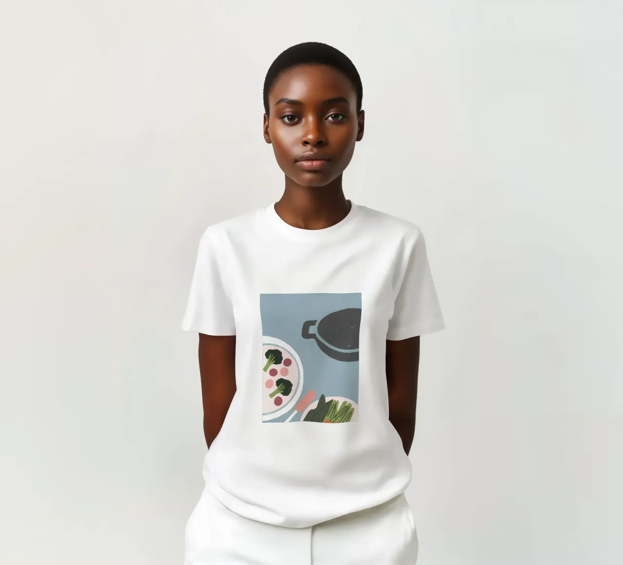 Colazione a base di verdure t-shirt da PERSONAL TOUCH