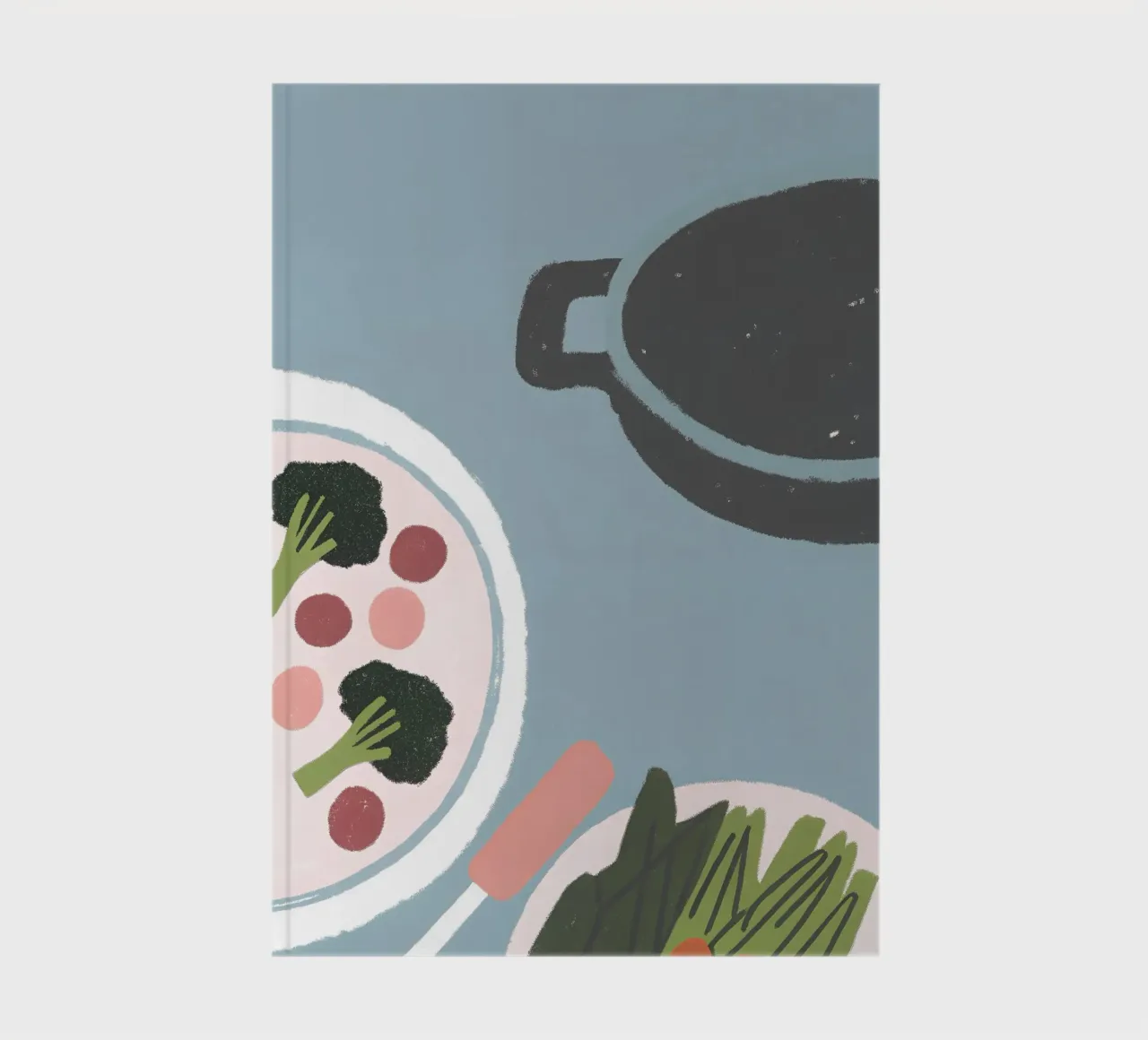 Vegetable Breakfast notebook by PERSONAL TOUCH