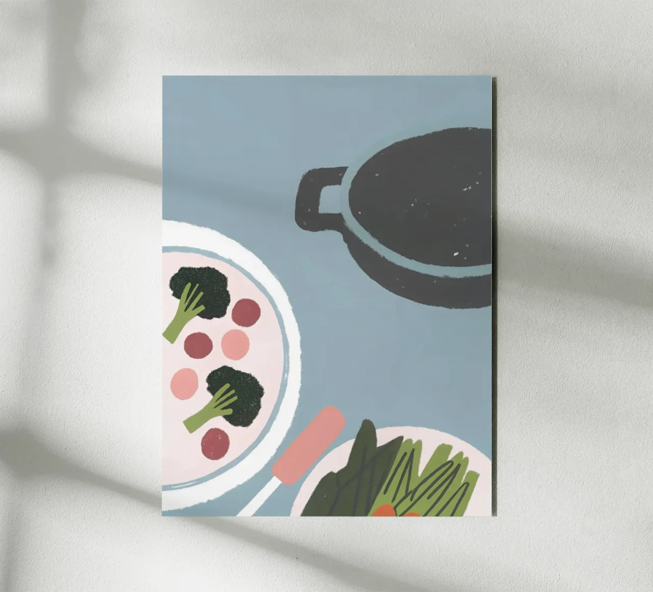 Colazione a base di verdure alluminio dibond da PERSONAL TOUCH