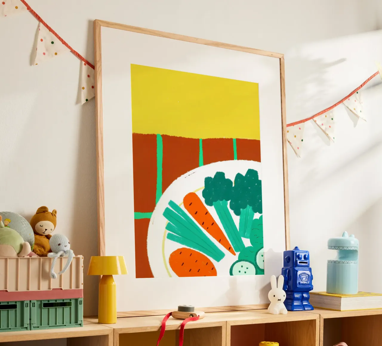 Carote e broccoli poster da PERSONAL TOUCH