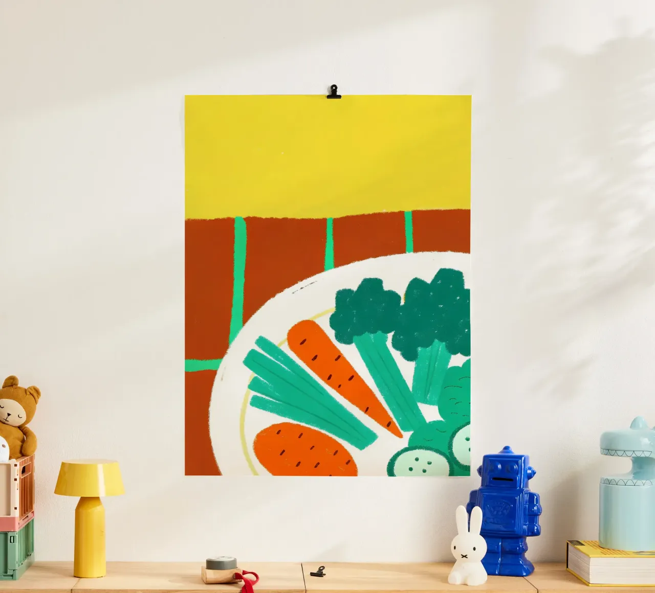 Carote e broccoli poster da PERSONAL TOUCH