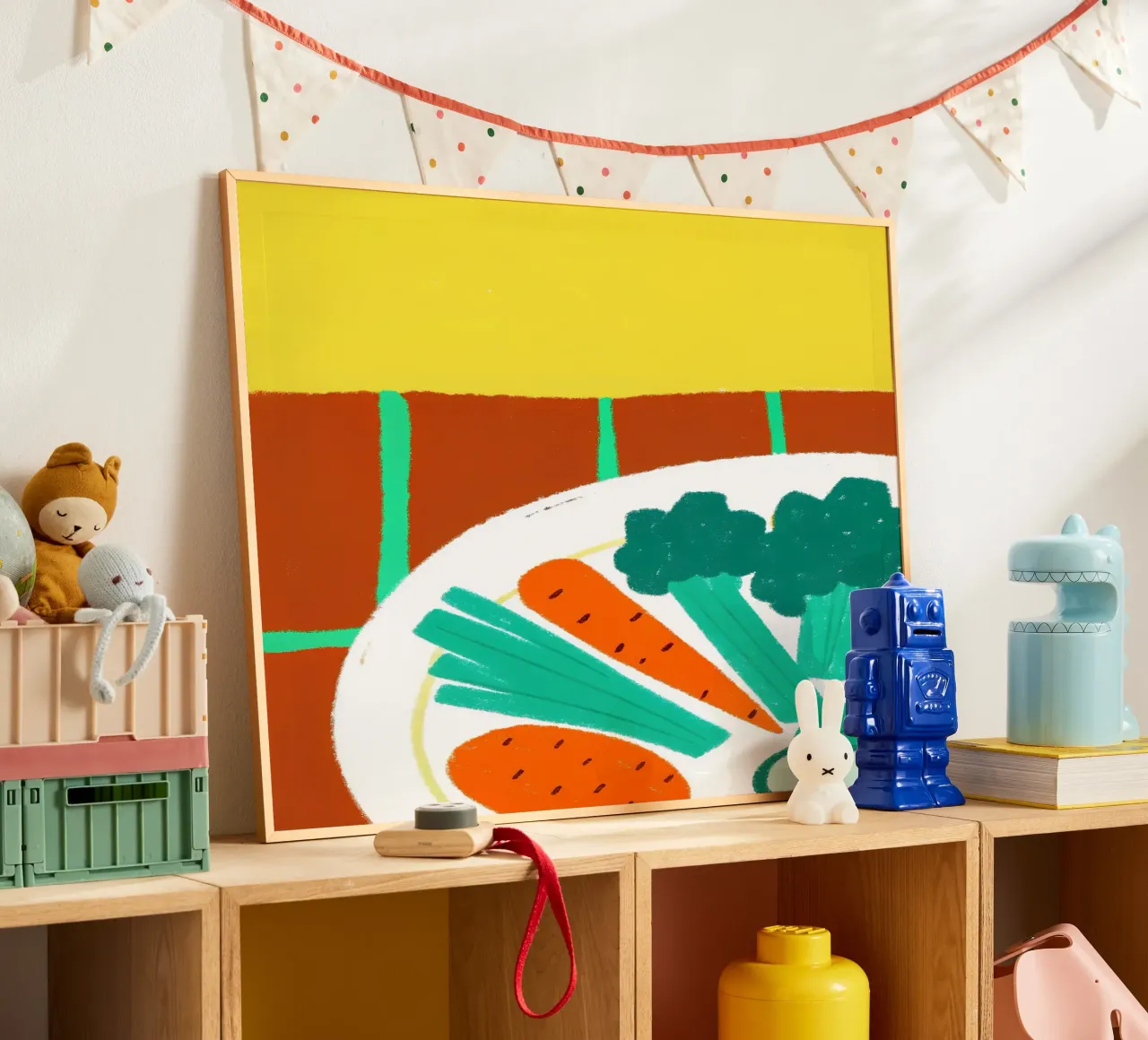 Carote e broccoli poster da PERSONAL TOUCH