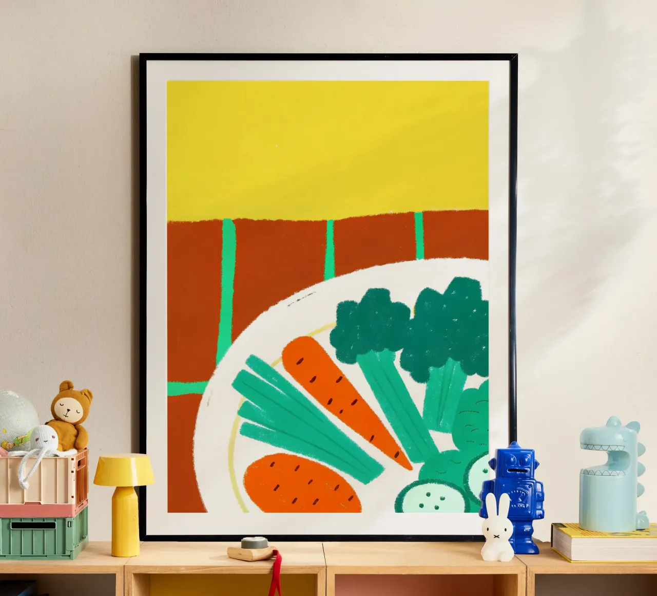 Carote e broccoli poster da PERSONAL TOUCH