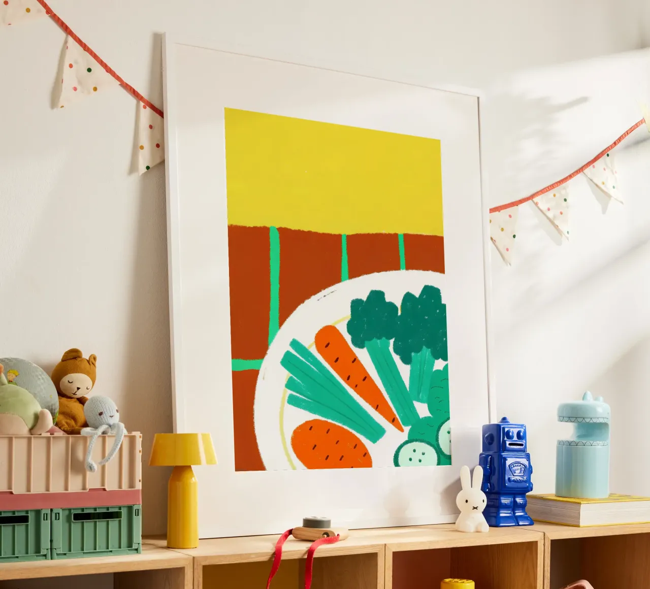 Carote e broccoli poster da PERSONAL TOUCH