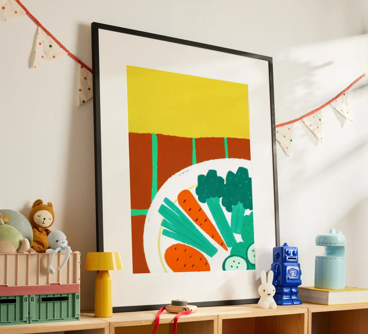 Carote e broccoli poster da PERSONAL TOUCH