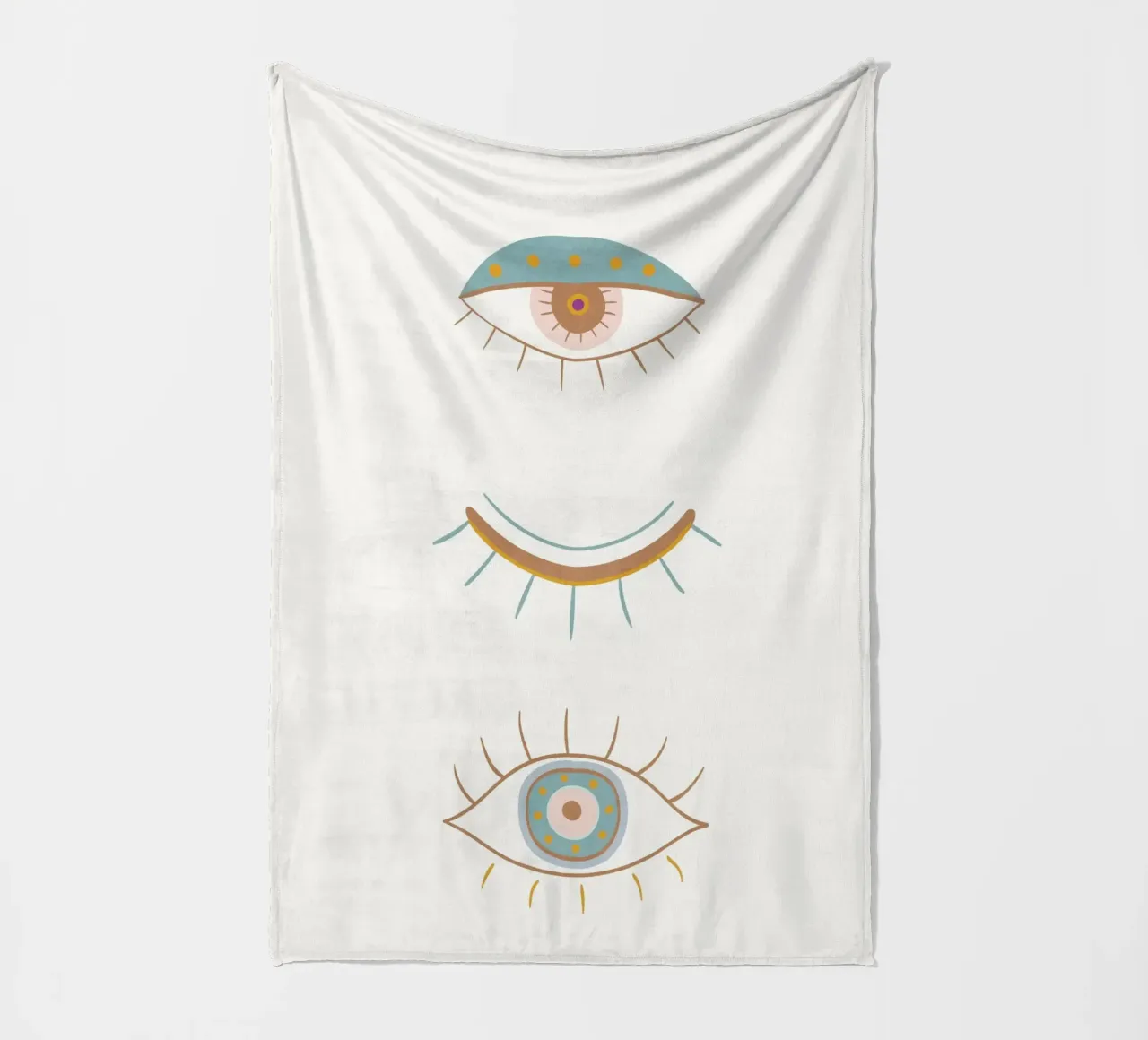 Geometric Gaze coperta in pile da Flow Line