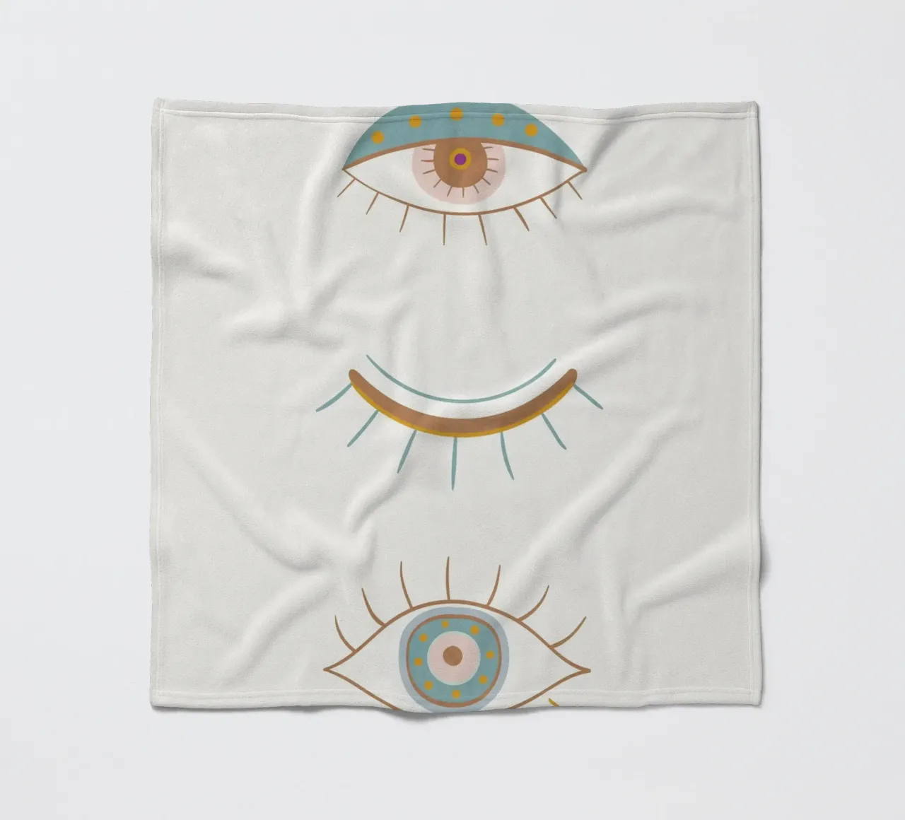 Geometric Gaze coperta in pile da Flow Line