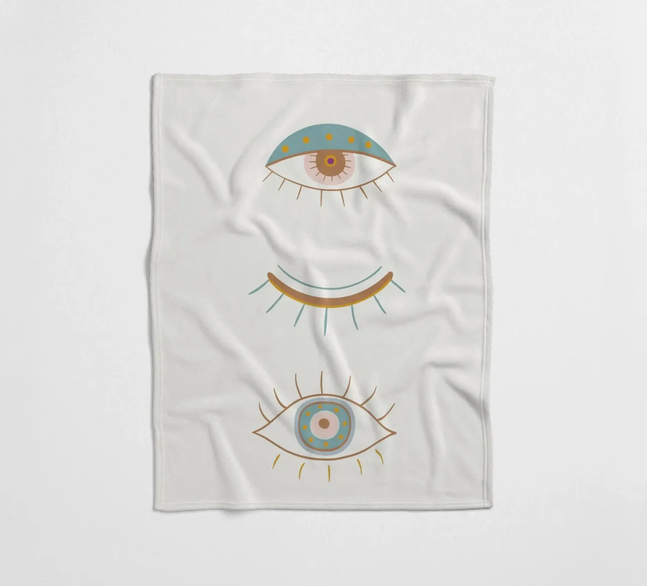 Geometric Gaze coperta in pile da Flow Line