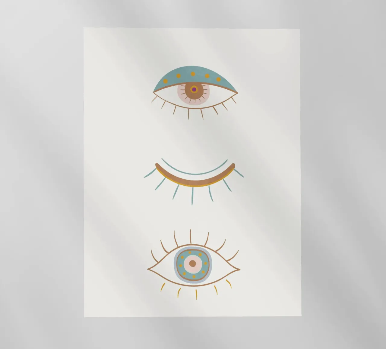 Geometric Gaze pellicola backlit da Flow Line