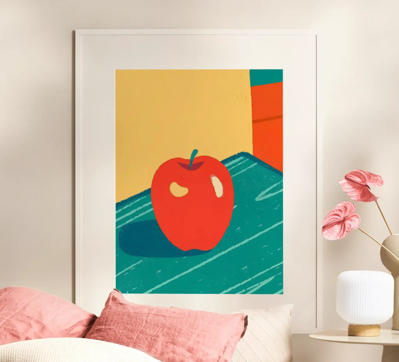 Roter Apfel Obst Hahnemühle von PERSONAL TOUCH