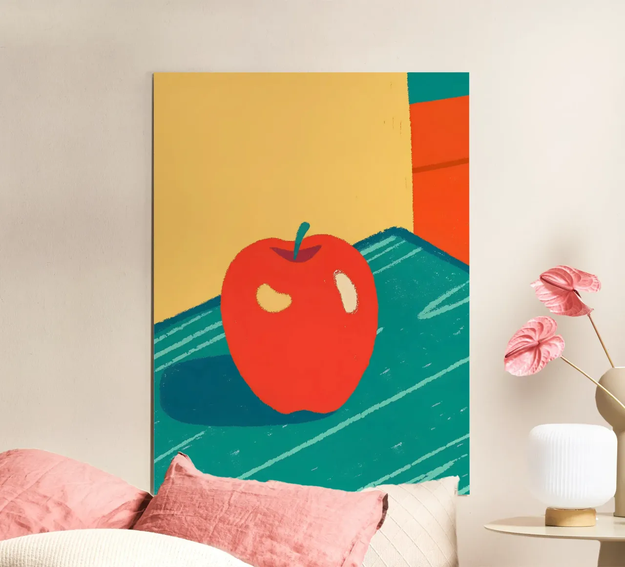 Roter Apfel Obst Hahnemühle von PERSONAL TOUCH
