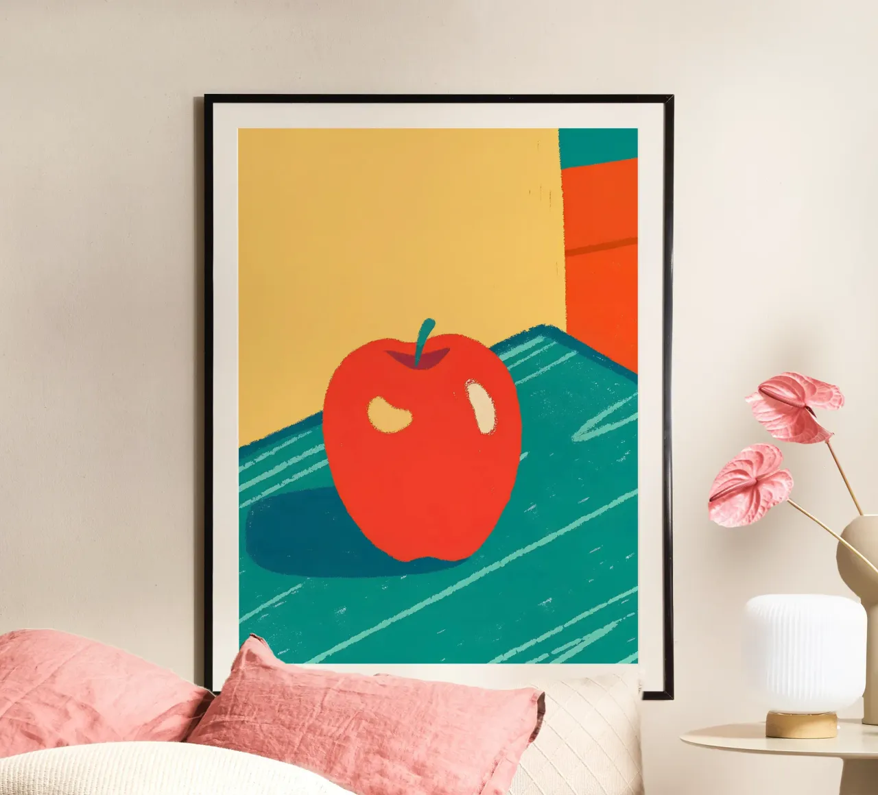 Roter Apfel Obst Hahnemühle von PERSONAL TOUCH