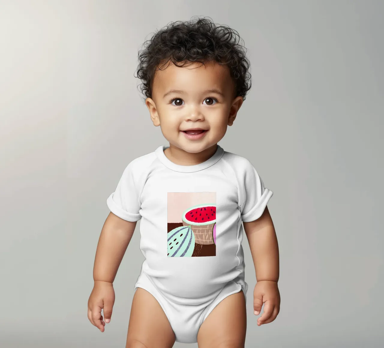 Melon d'eau body bébé de PERSONAL TOUCH