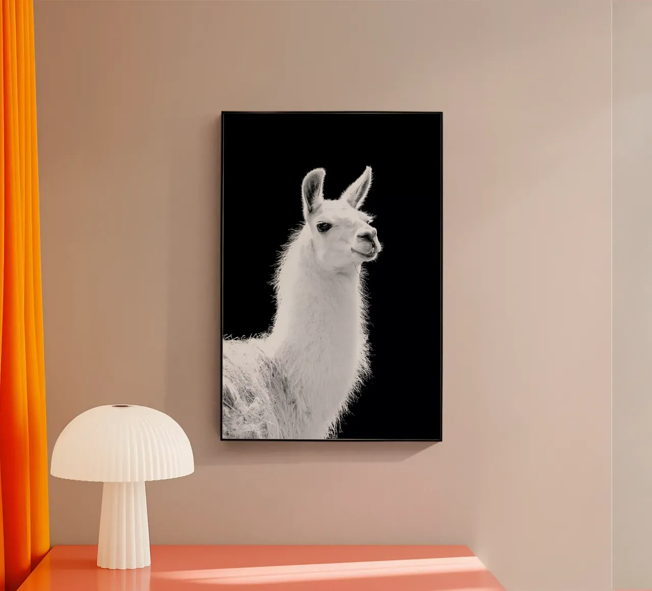 Llama acryl van Natural Kingdom