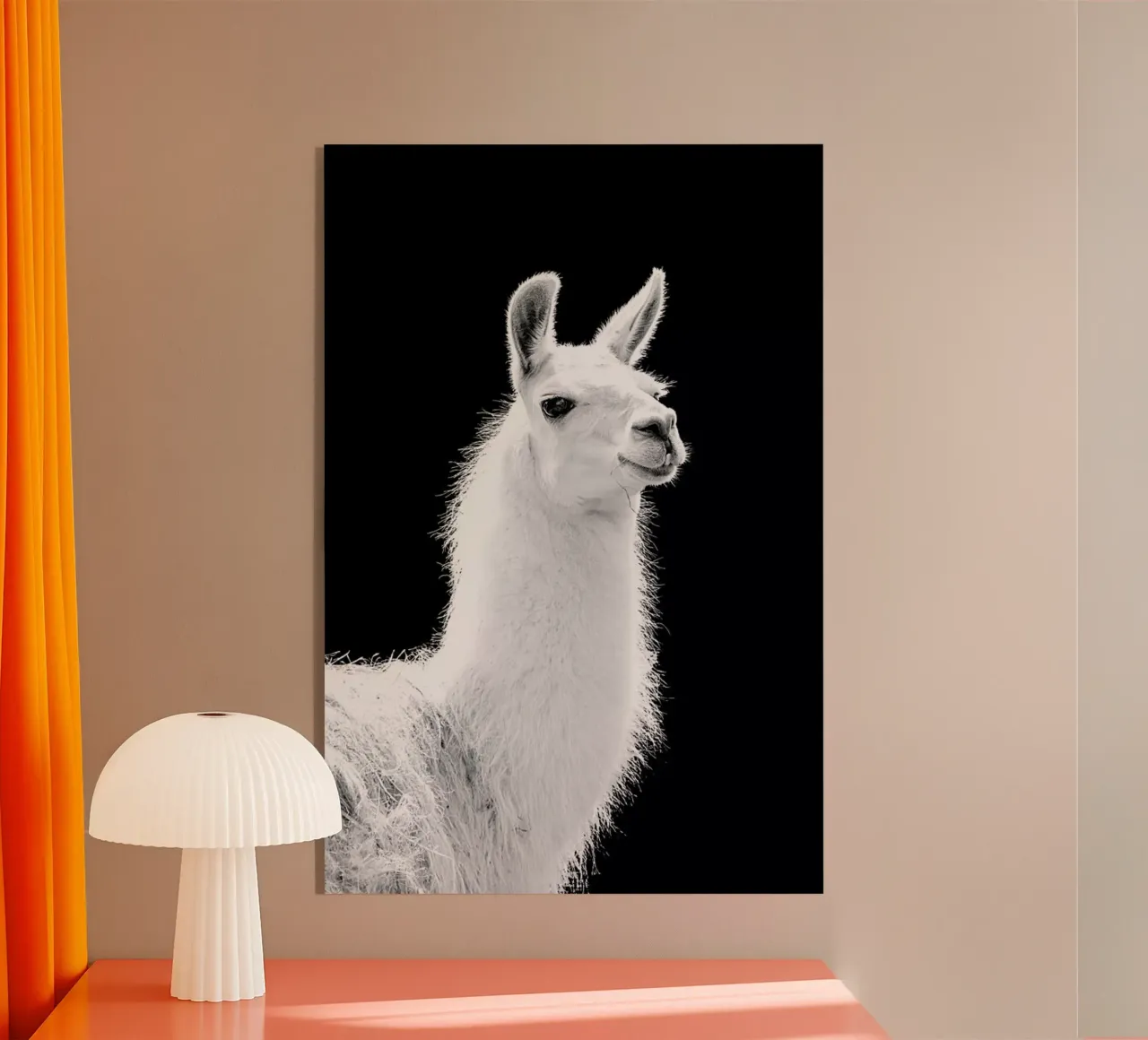 Llama acryl van Natural Kingdom