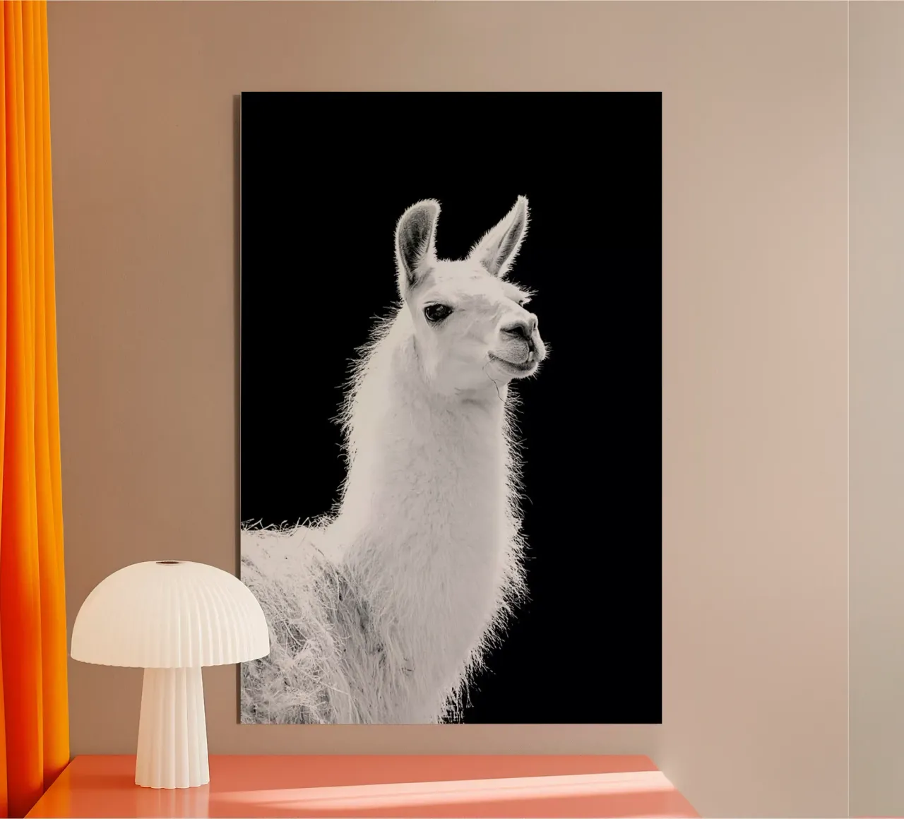 Llama alluminio dibond da Natural Kingdom