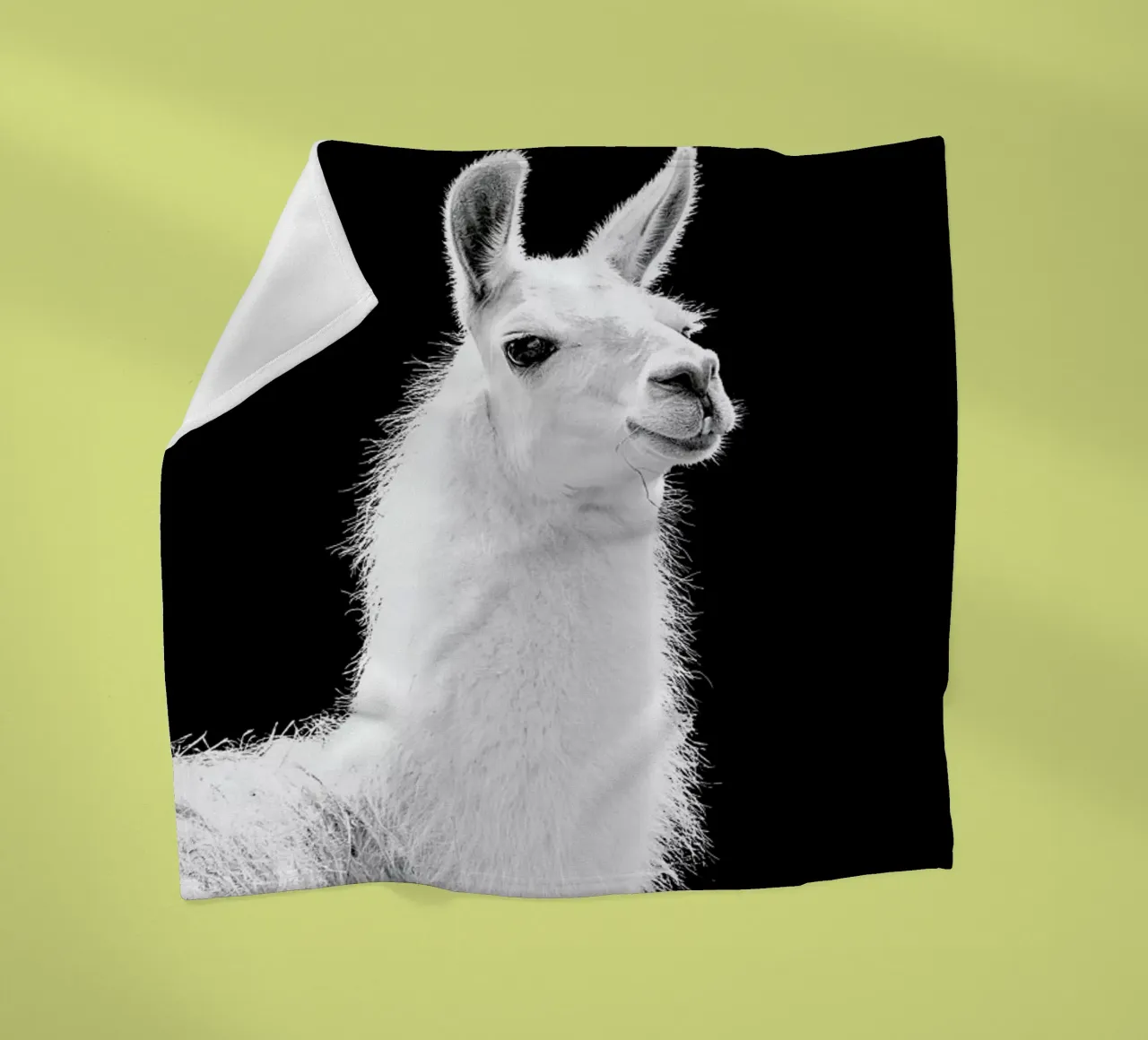 Llama coperta in pile da Natural Kingdom