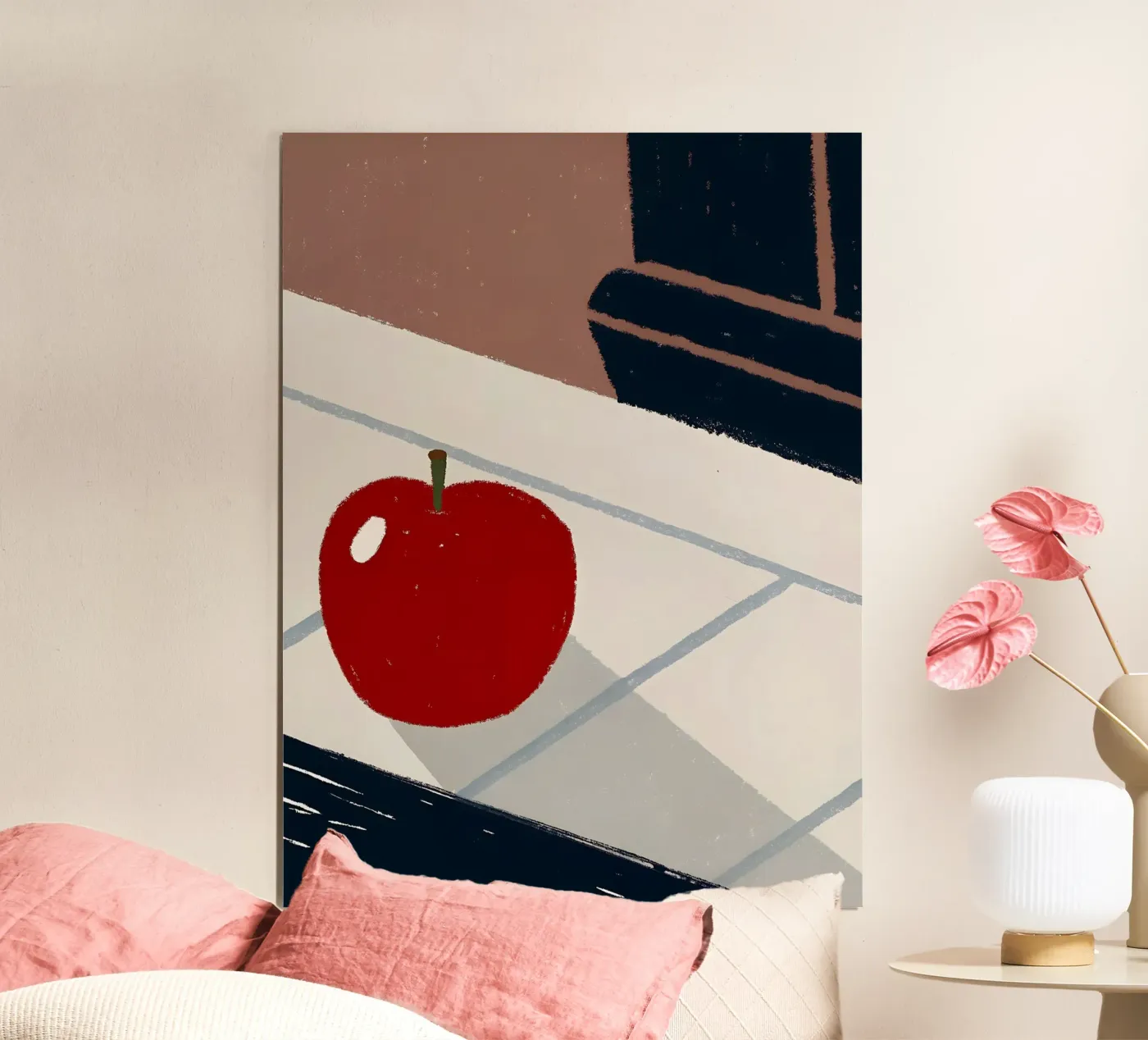 Red Apple poster by PERSONAL TOUCH