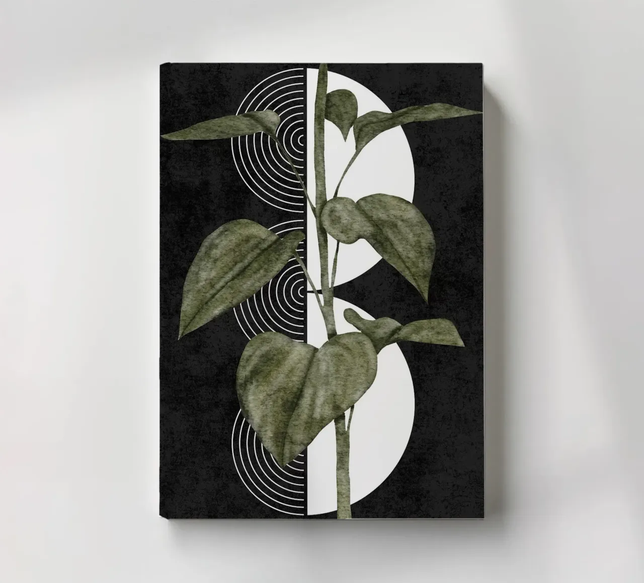 bladeren plant botanisch geometrisch notitieboek van James Isaac Jackson