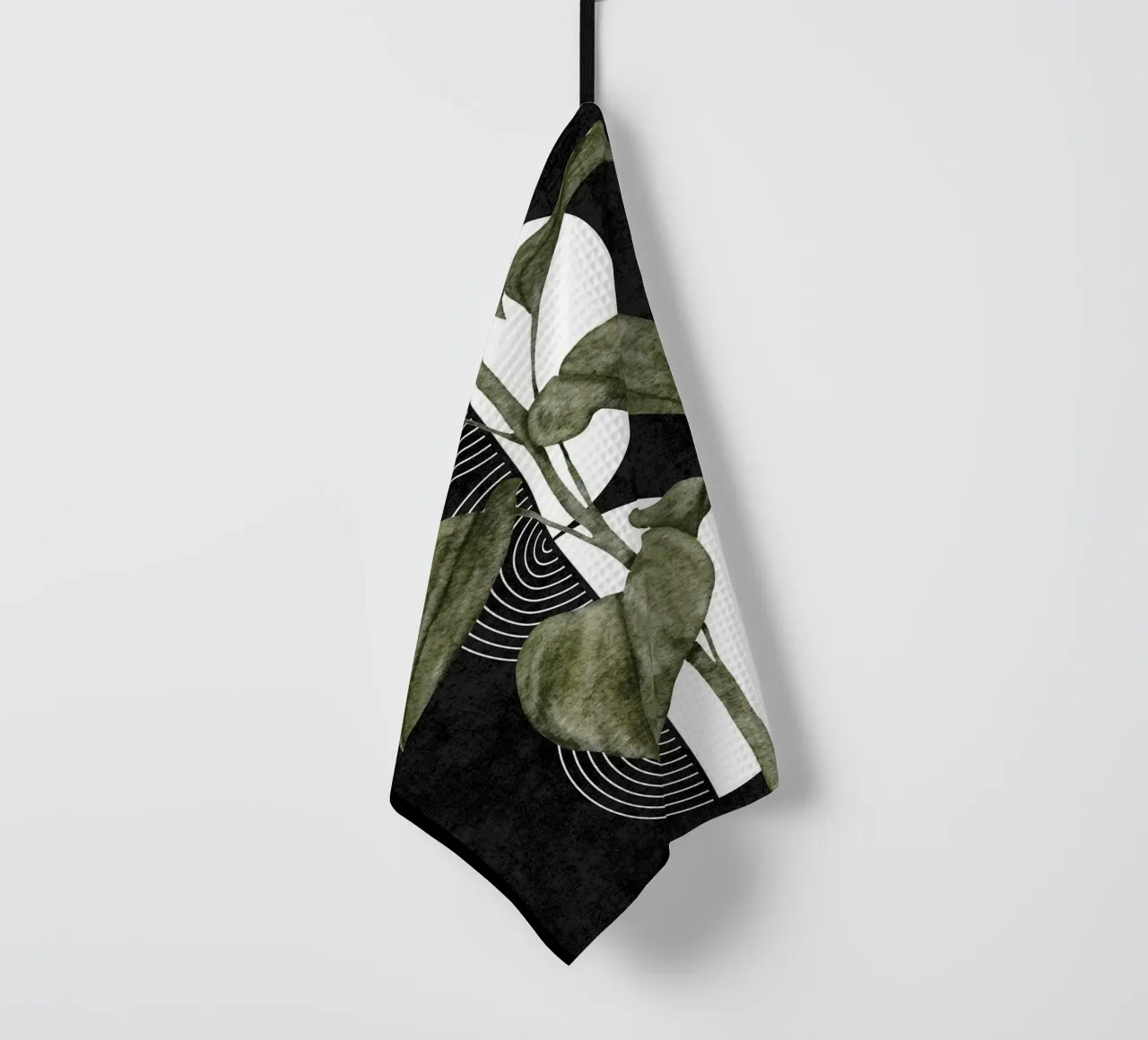 foglie pianta botanica geometrica canovaccio da cucina da James Isaac Jackson