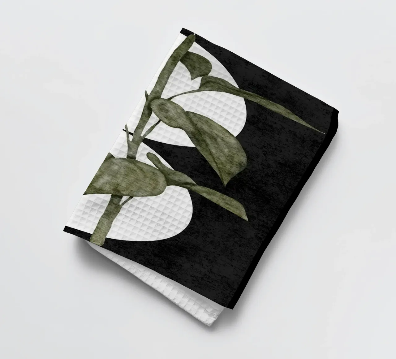 foglie pianta botanica geometrica canovaccio da cucina da James Isaac Jackson