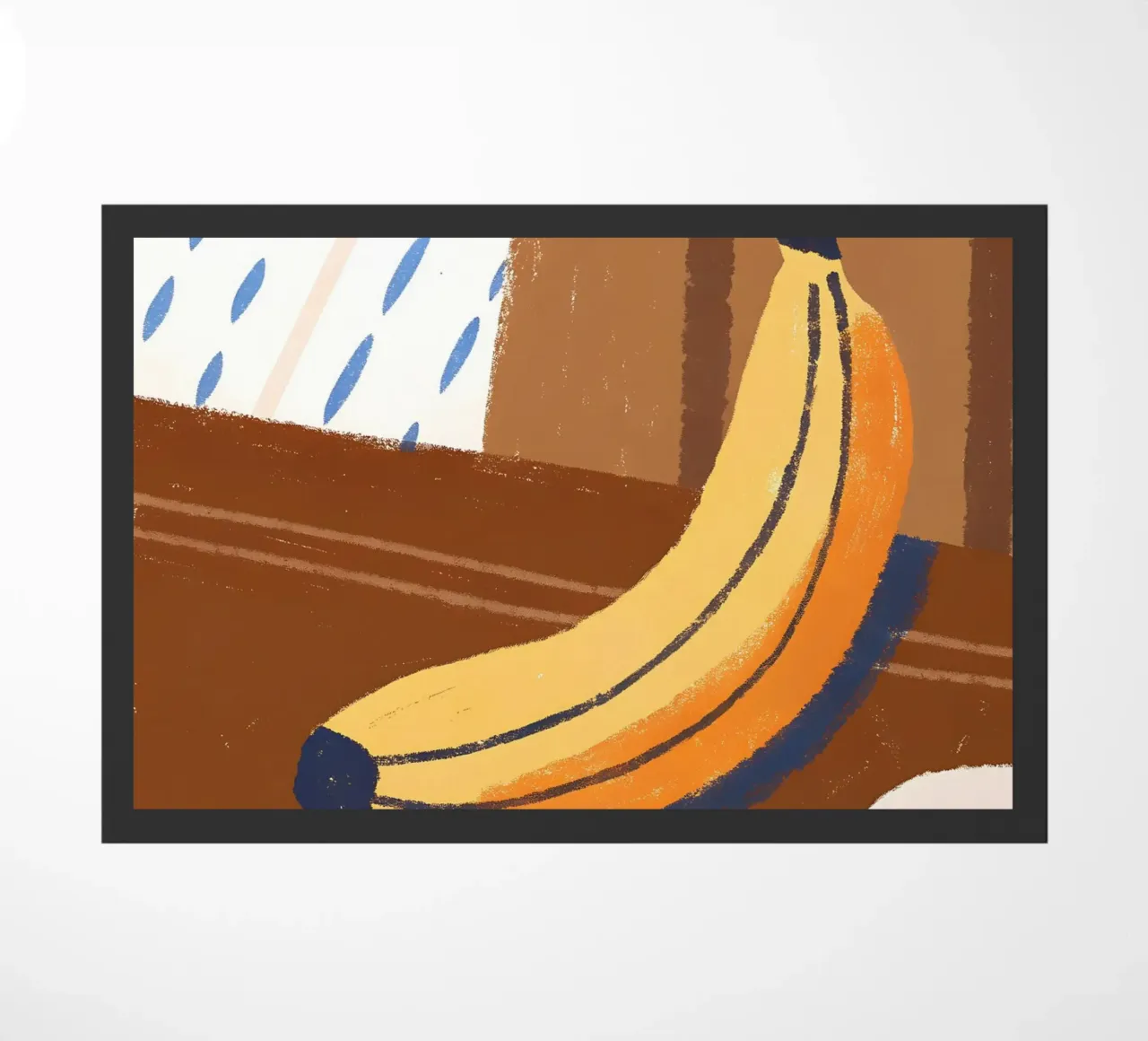 Banane Fußmatte von PERSONAL TOUCH