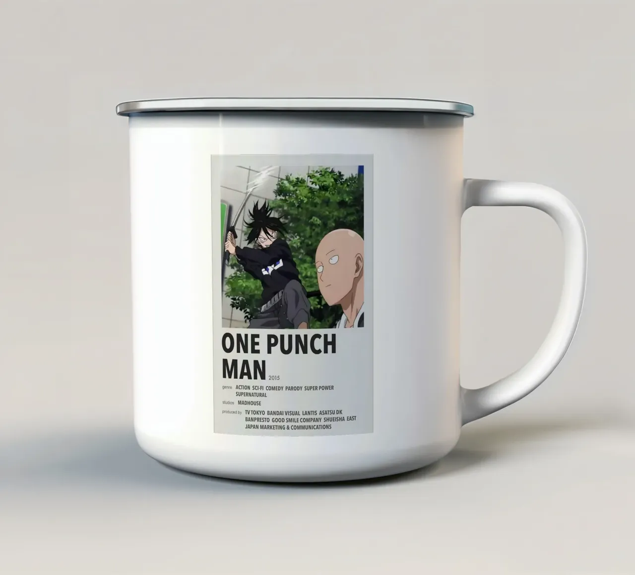 ONE PUNCH MAN  2015 tazza in smalto da Totoya
