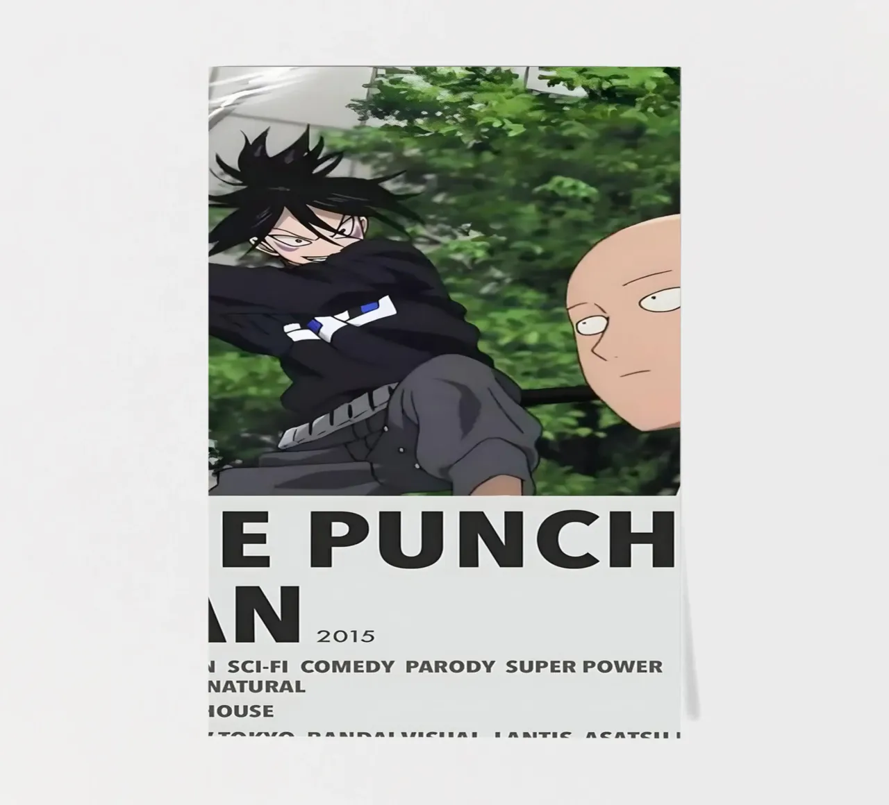ONE PUNCH MAN  2015 sticker sheet by Totoya
