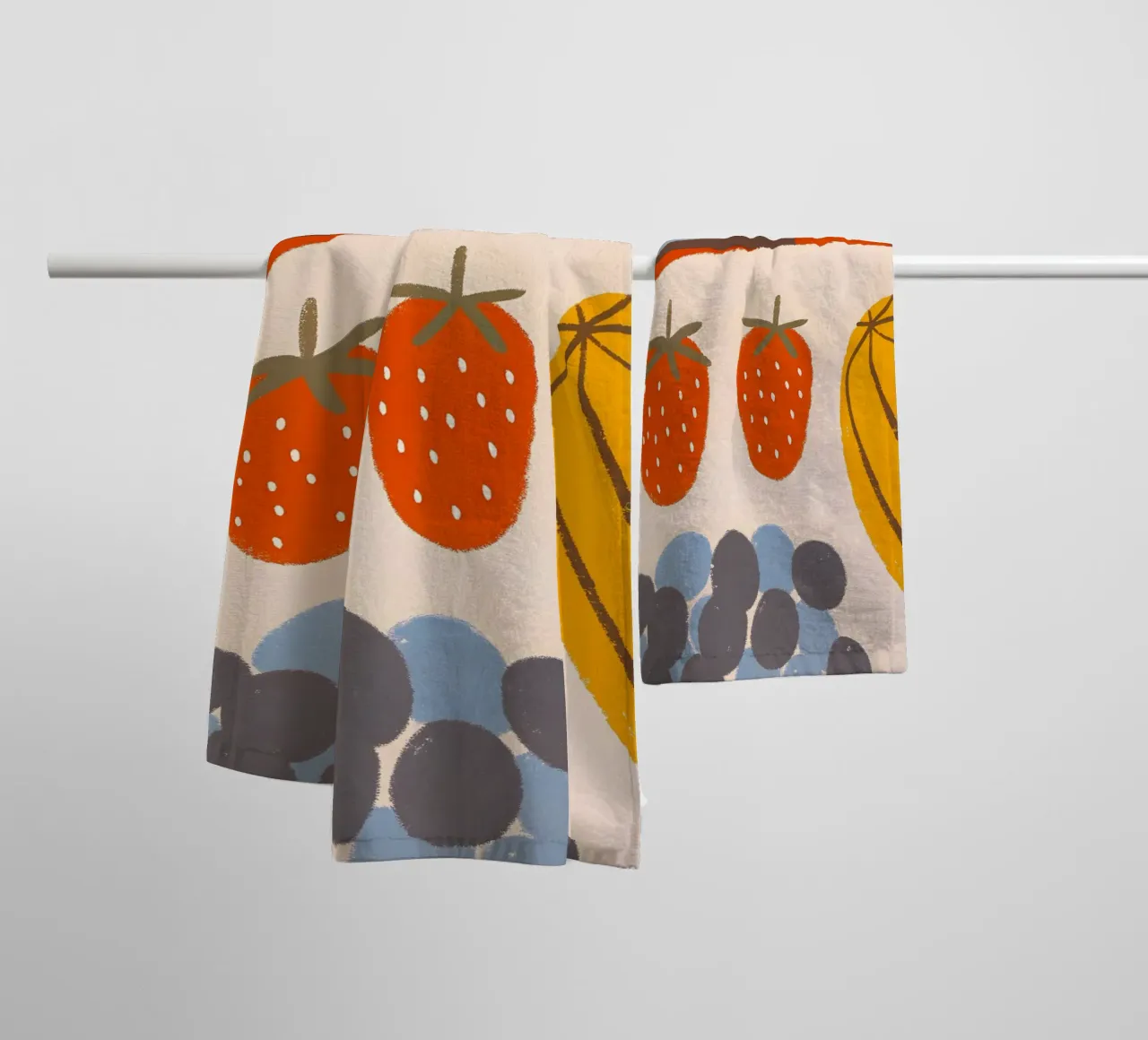 Frutti di fragola asciugamano da bagno da PERSONAL TOUCH