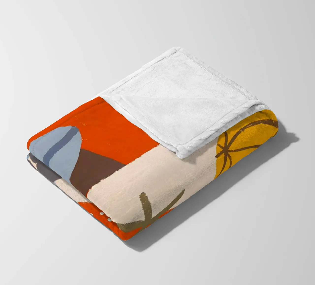 Strawberry Fruits fleece blanket by PERSONAL TOUCH