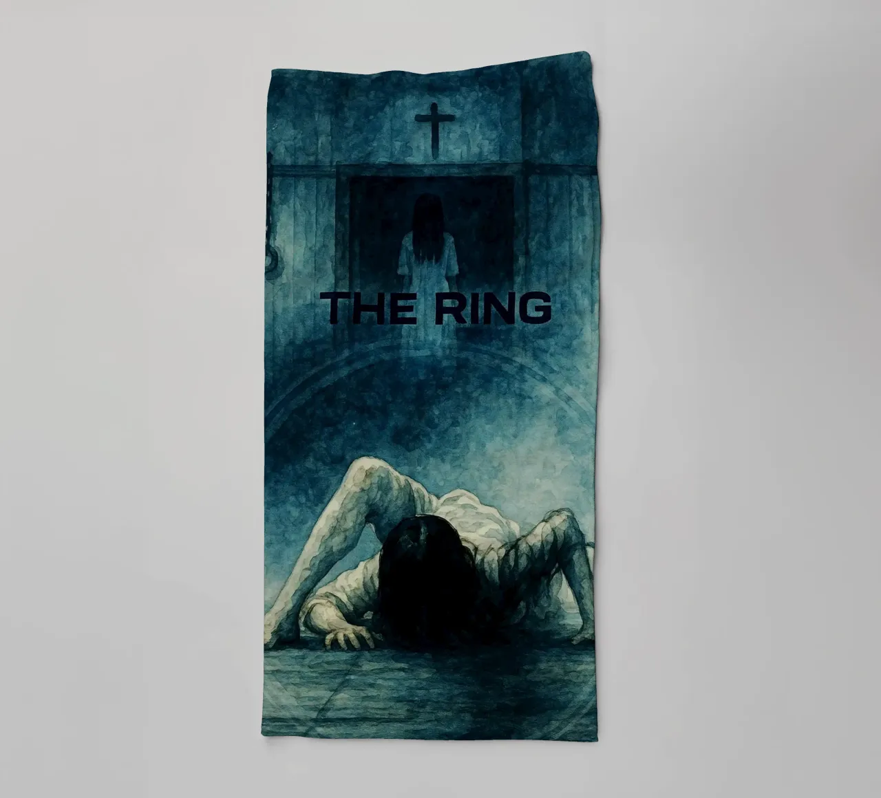 Der Ring Übermalung Phantasie Reproduktion Handtuch von SIQAYA