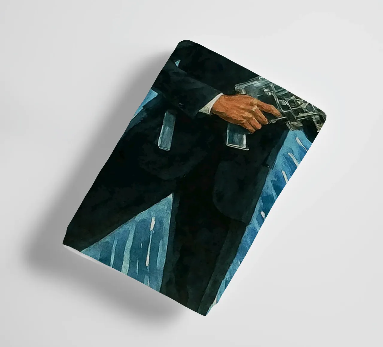men in black repainting imagination reproduction towel by SIQAYA